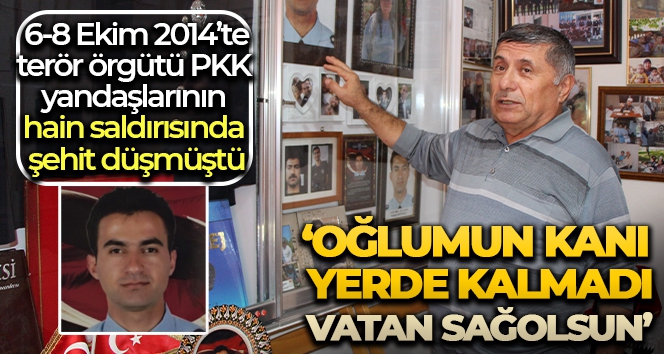 6-8 Ekim olaylarında şehit olan Hüseyin Hatipoğlu'nun babası: 'Oğlumun kanı yerde kalmadı, vatan sağolsun'