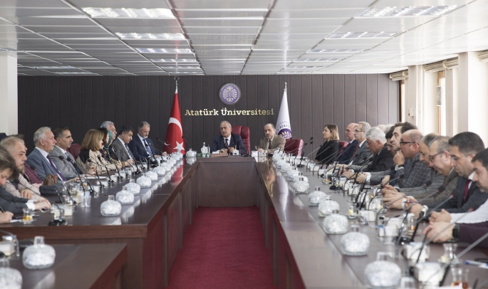 Atatürk Üniversitesi senatosundan taziye ve destek mesajı