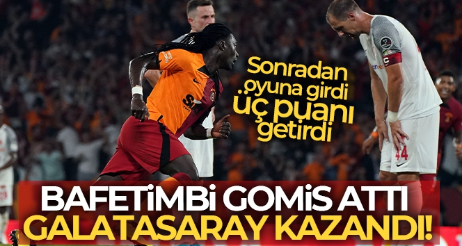 Bafetimbi Gomis oyuna sonradan girdi yine golünü attı