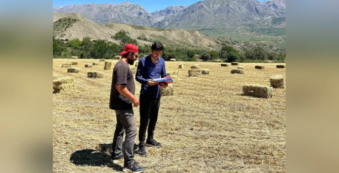 Erzincan'da yem bitkisi kontrolleri başladı