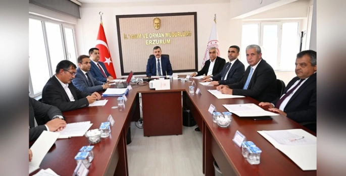 Erzurum'da Toprak Koruma Kurulu Toplantısı: Vali Çiftçi Başkanlığında Önemli Kararlar Alındı