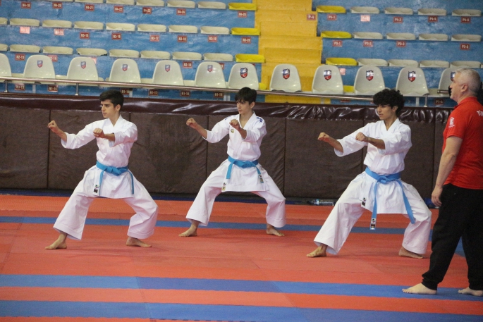 U21 Karate Milli Takımı şampiyonaya Erzurum’da hazırlanıyor