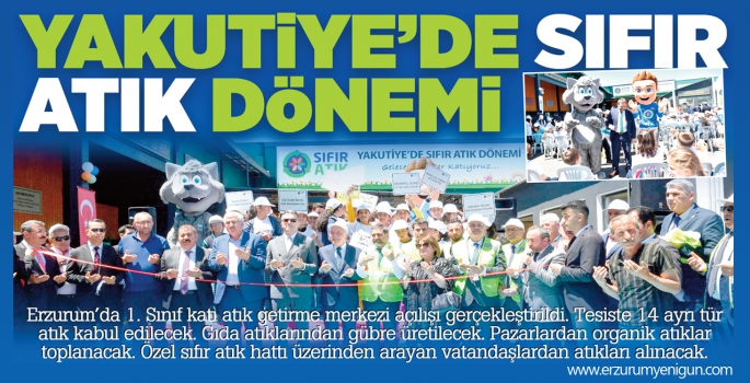 Yakutiye’de sıfır atık dönemi