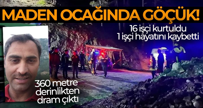 16 madencinin canını kurtardığı göçükte operatör hayatını kaybetti