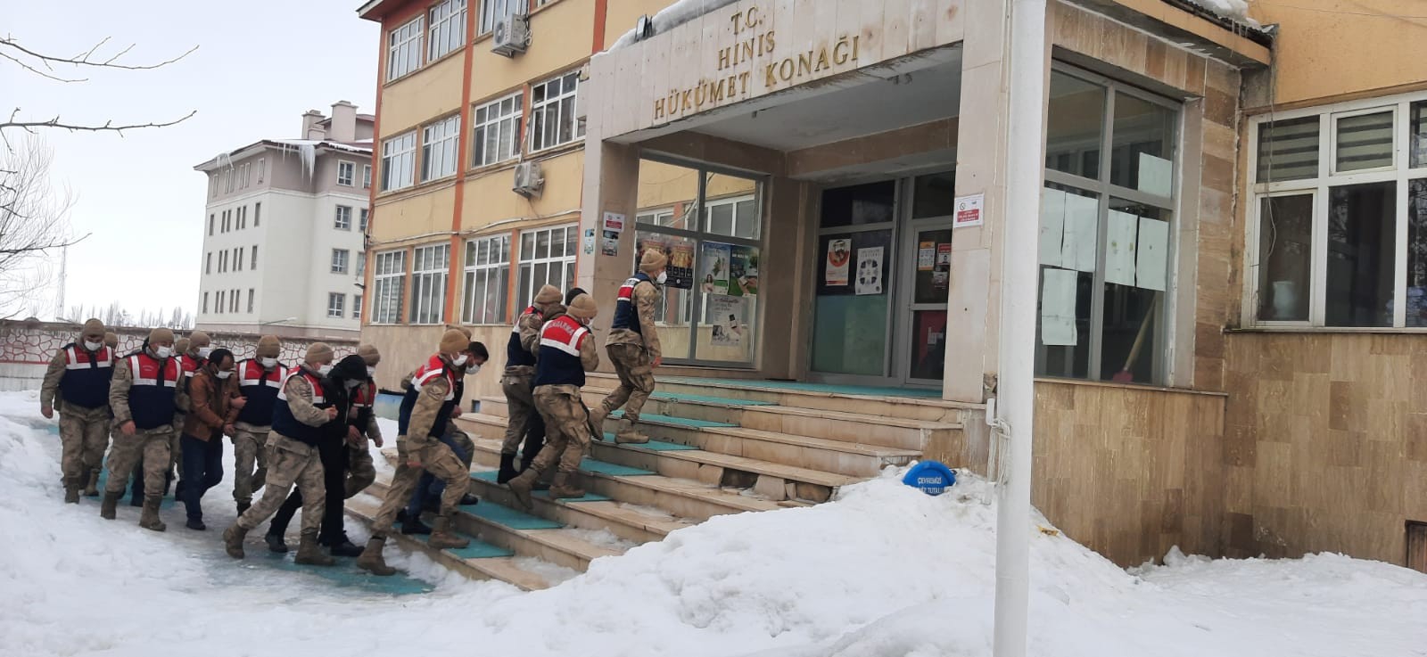 19 küçükbaş hayvanı çalan 7 kişi yakalandı