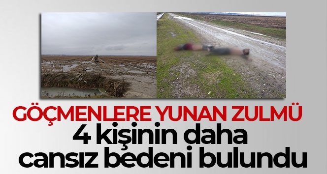 4 göçmenin daha cansız bedeni bulundu