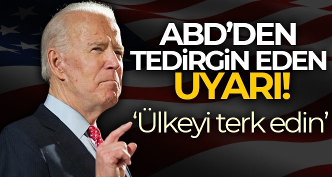 ABD, Ukrayna'daki vatandaşlarına 'ülkeyi terk edin' çağrısı yaptı