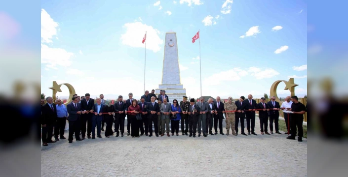 Ağrı'da Şehitlik Anıtı Yenilendi