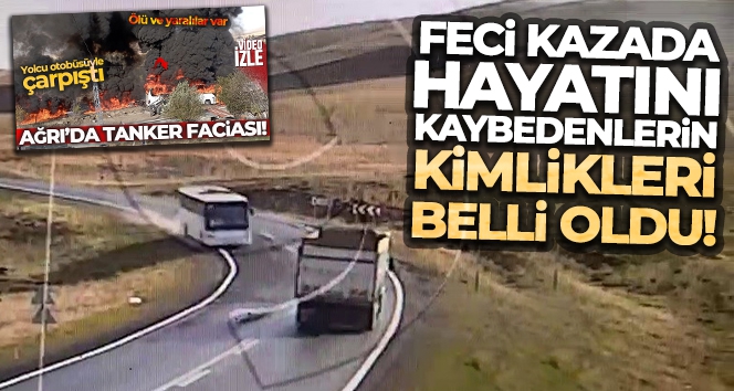 Ağrı'da trafik kazasında hayatını kaybeden 6 kişinin kimlikleri belirlendi