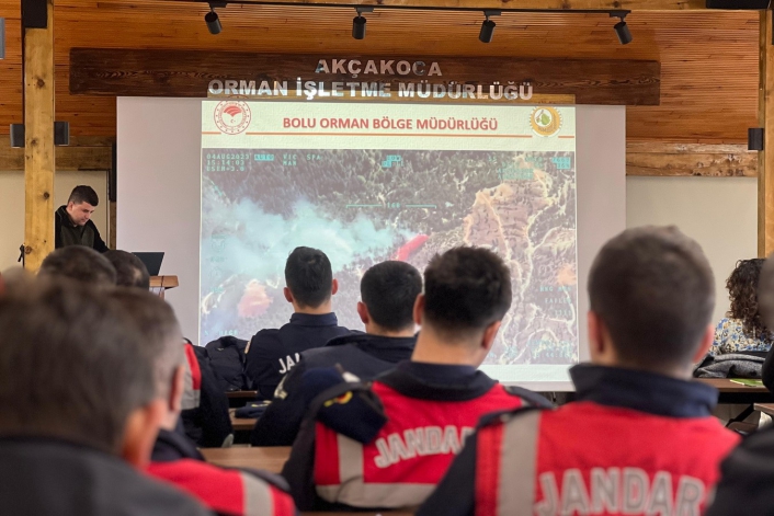 Akçakocada kamu kurum personeline yangın eğitimi
