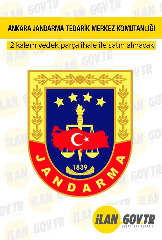 ANKARA JANDARMA TEDARİK MERKEZ KOMUTANLIĞI 