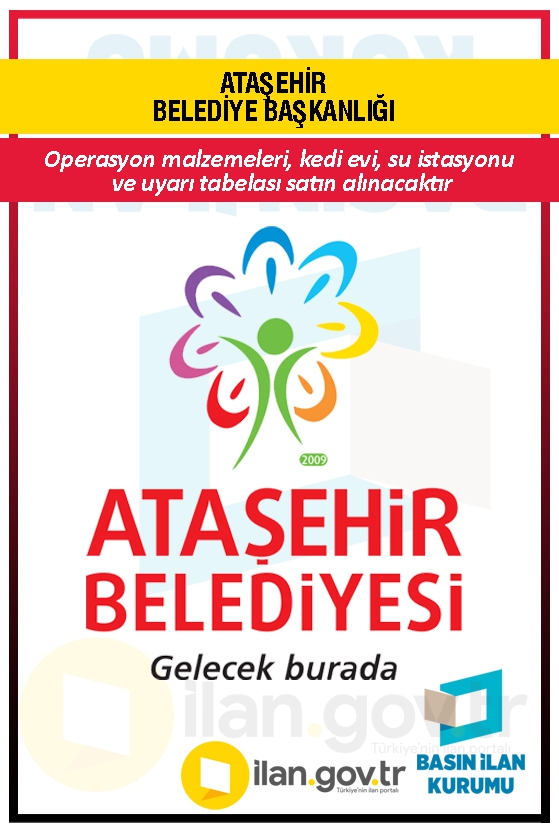 ATAŞEHİR BELEDİYE BAŞKANLIĞI 