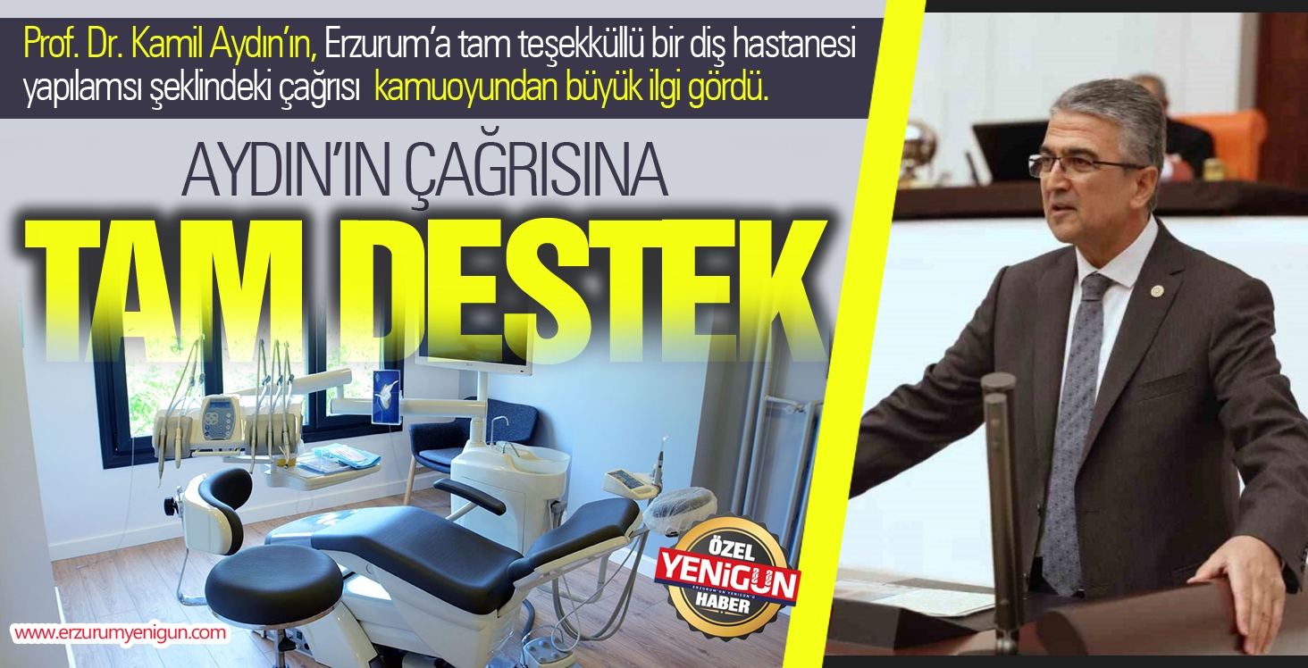 Aydın’ın çağrısına tam destek