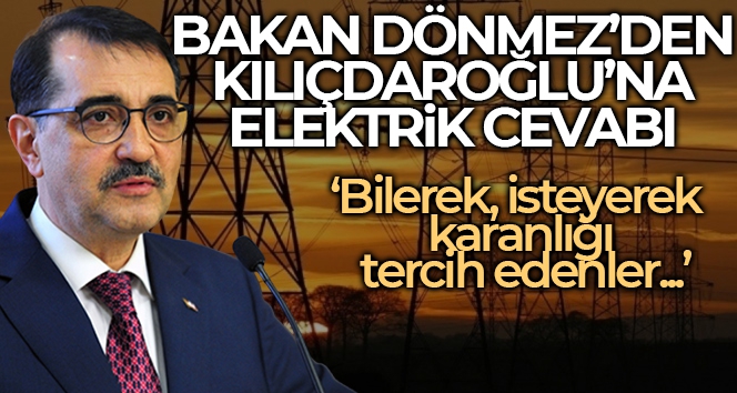 Bakan Dönmez baba ocağı Gölpazarı'ndan CHP lideri Kılıçdaroğlu'na cevap verdi
