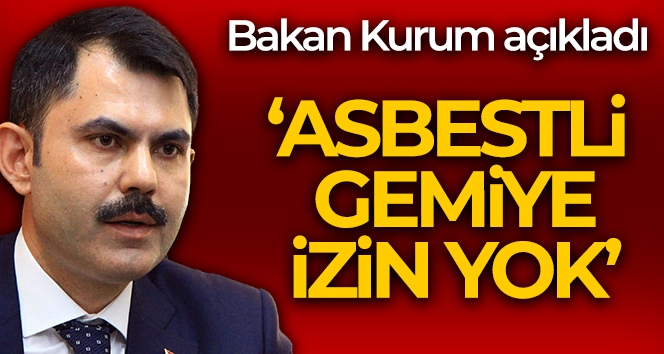 Bakan Kurum'dan NAE Sao Paulo gemisiyle ilgili açıklama