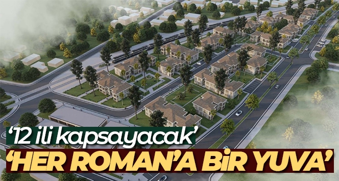 Bakan Kurum'dan, Roman vatandaşlar için yapılan konutlara ilişkin sosyal medya açıklaması