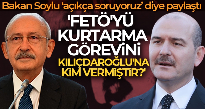 Bakan Soylu Kılıçdaroğlu'nun Hrant Dink cinayetine ilişkin iddialarına cevap verdi