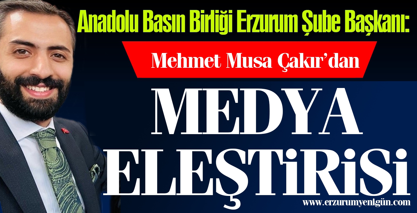 Başkan Çakır’dan medya eleştirisi