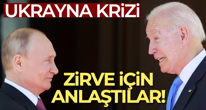 Biden ile Putin Ukrayna konulu zirve için prensipte anlaştı