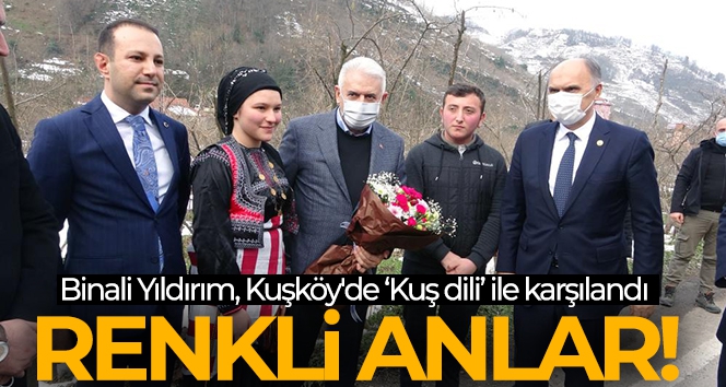 Binali Yıldırım Kuşköy'de 