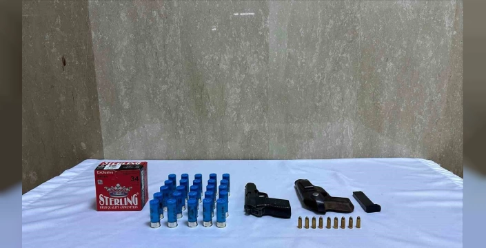 Bingöl'de silah ve mühimmat ele geçirildi