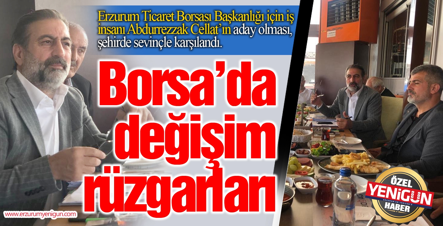 Borsa’da değişim rüzgarları