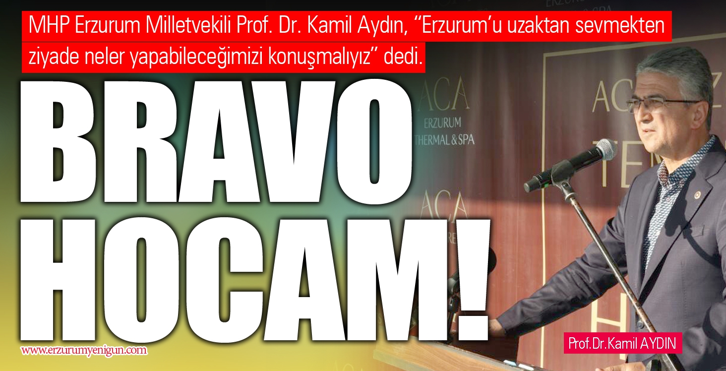 BRAVO HOCAM!