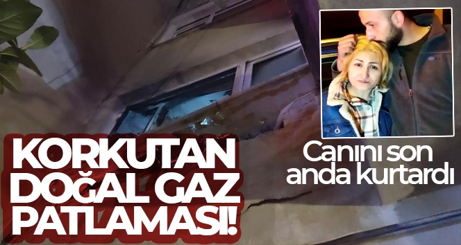 Bursa'da 5 katlı binanın 2. katında doğal gaz patlaması sonucu yangın çıktı