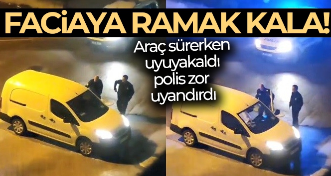 Bursa'da faciaya ramak kala.. Araç sürerken uyuyakaldı