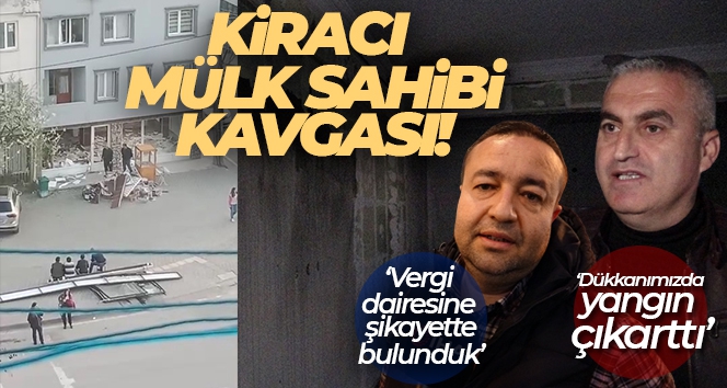 Bursa'da kiracısıyla anlaşamayan mülk sahibi, dükkanı böyle boşalttı