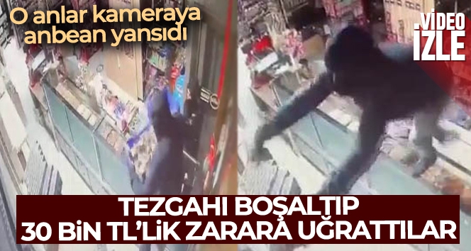 Bursa'da kuruyemişçiye giren hırsızlar, 30 bin liralık sigarayı çalıp kayıplara karıştı