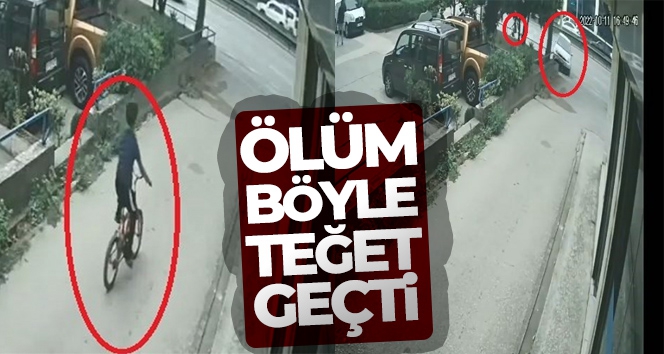 Bursa'da ölüm böyle teğet geçti !