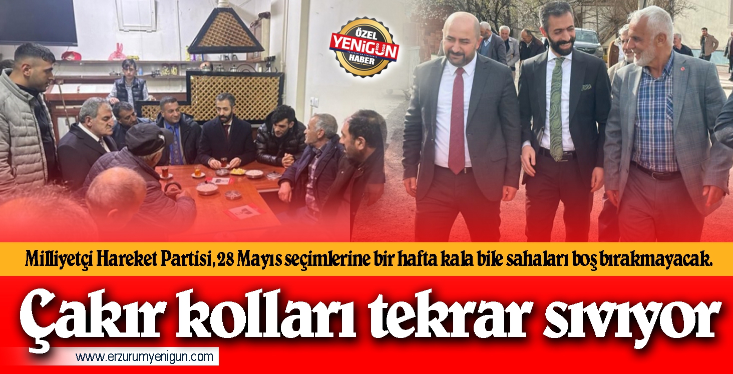 Çakır kolları tekrar sıvıyor