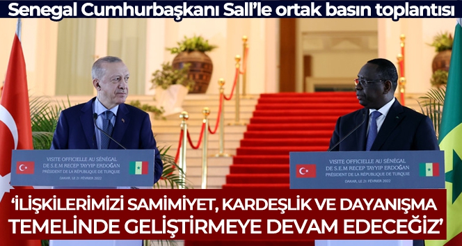 Cumhurbaşkanı Erdoğan: 'Afrika ülkeleriyle ilişkilerimizi geliştirmeye devam edeceğiz'