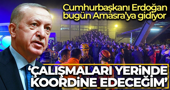 Cumhurbaşkanı Erdoğan: 'Diyarbakır programımı iptal ederek inşallah Amasra'ya geçeceğim'