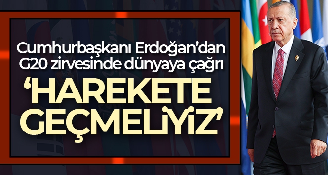 Cumhurbaşkanı Erdoğan: 'İhraç edilen tahılın az gelişmiş bölgelere ulaştırılması için harekete geçmeliyiz'