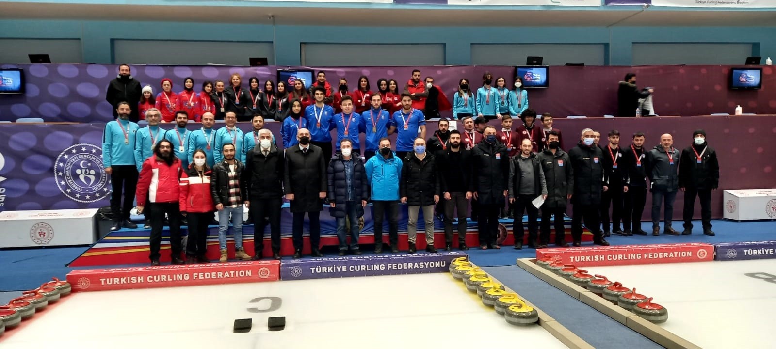 Curling 2. Lige Yükselme Müsabakaları tamamlandı