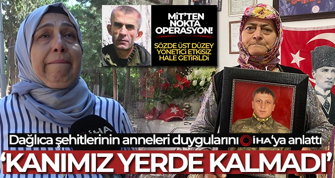 Dağlıca şehitlerinin anneleri: 'Kanımız yerde kalmadı, yüreğimiz serinledi'