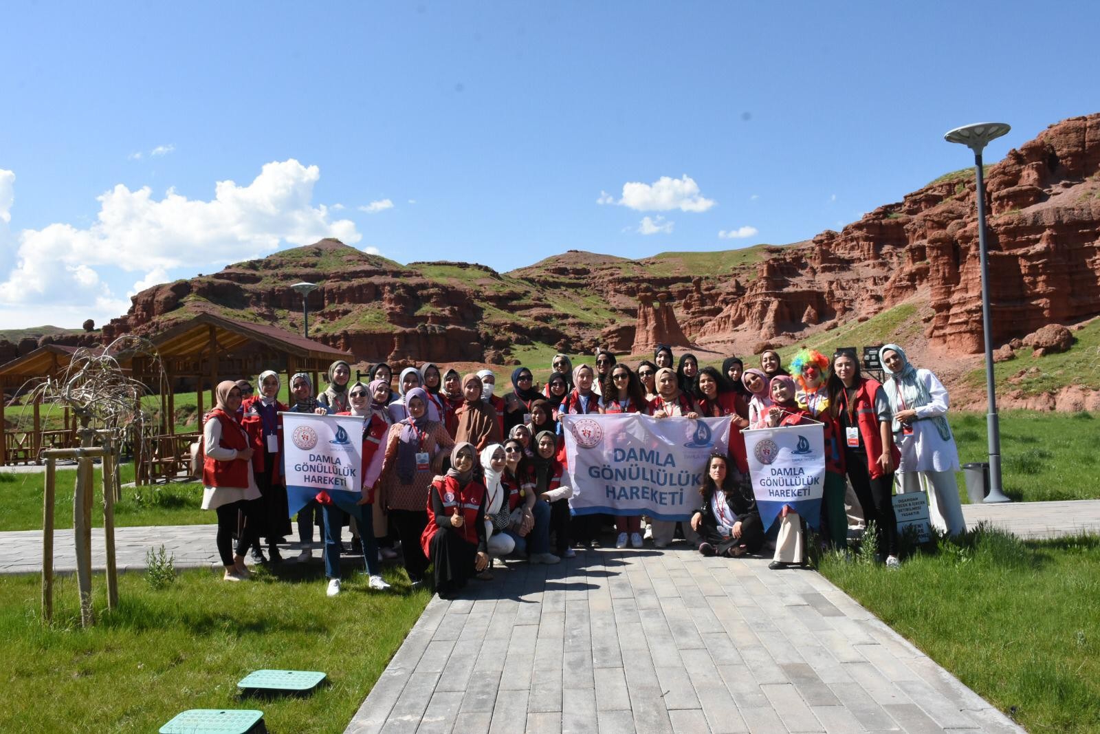 Damla gönüllülük harekatının durağı Erzurum 