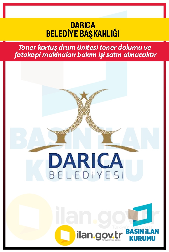 DARICA BELEDİYE BAŞKANLIĞI 