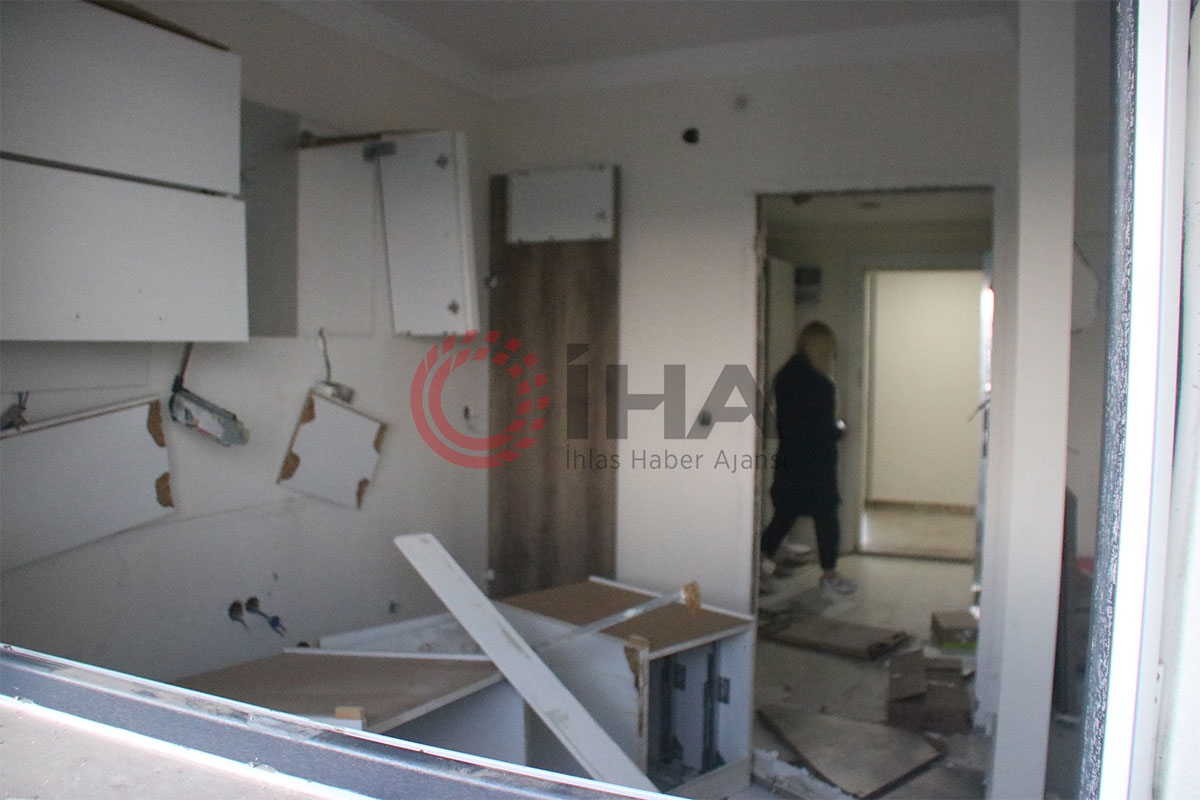 Diyarbakır'da kiracının evi inşaat alanına çevirerek ayrıldığı iddiası