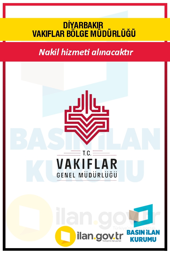 DİYARBAKIR VAKIFLAR BÖLGE MÜDÜRLÜĞÜ