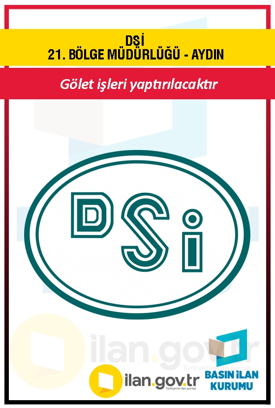 DSİ 21. BÖLGE MÜDÜRLÜĞÜ - AYDIN