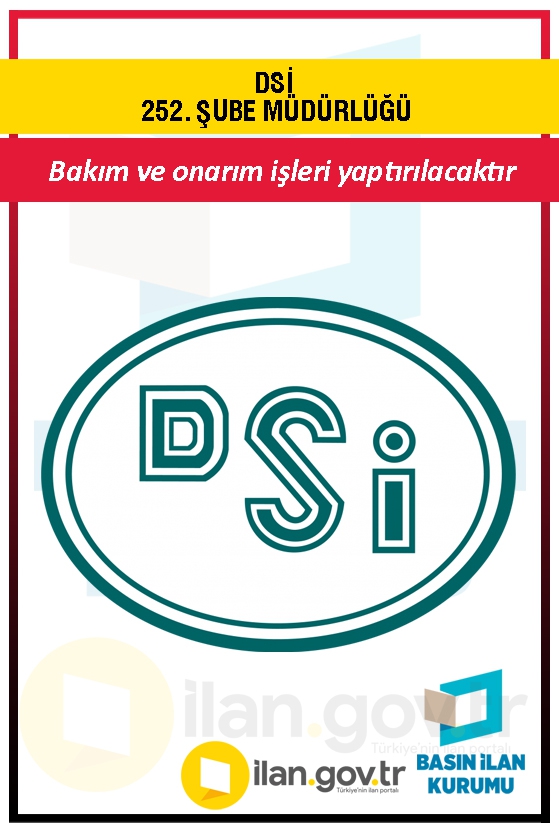 DSİ 252. ŞUBE MÜDÜRLÜĞÜ