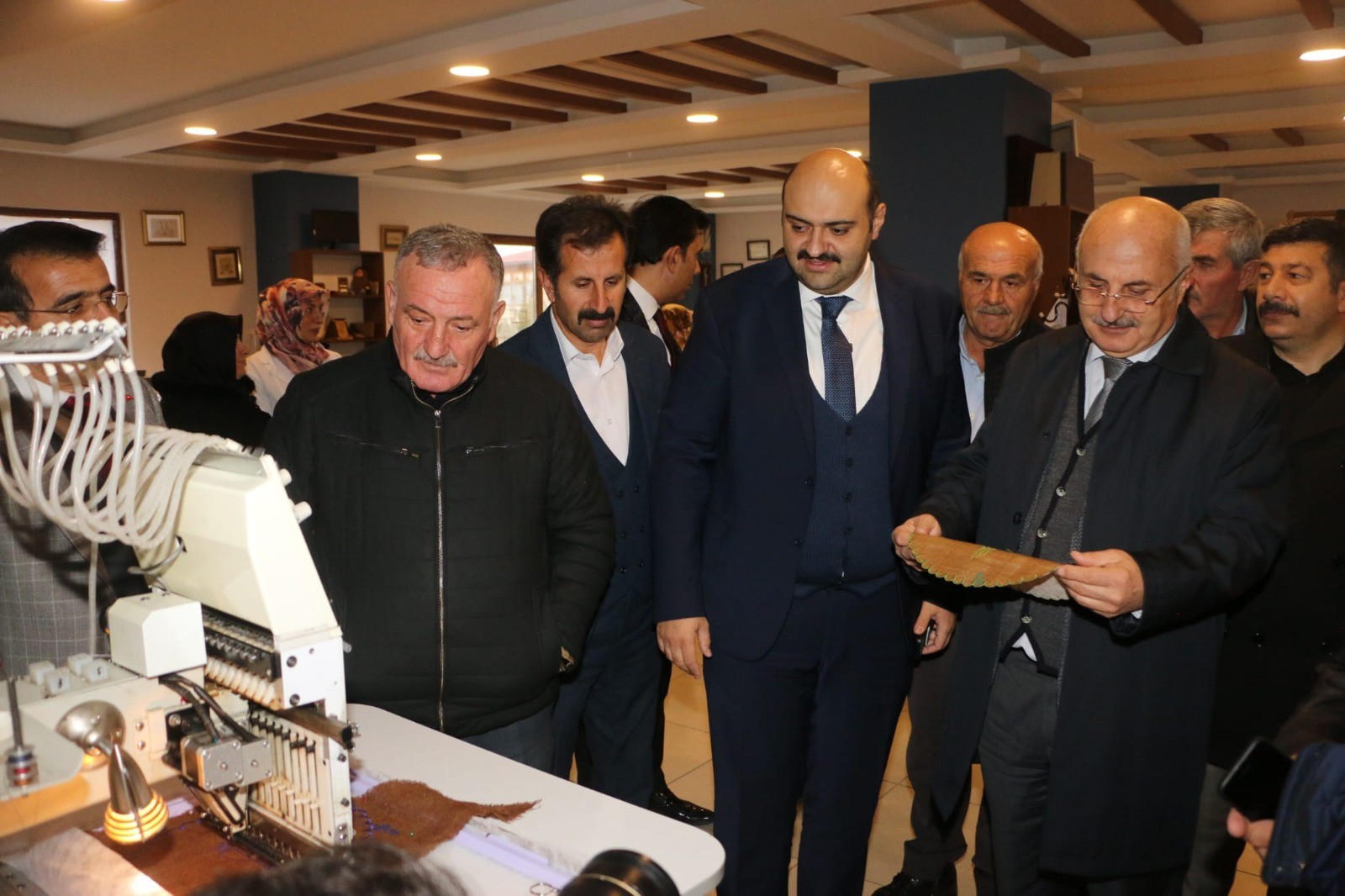 EBB meclis üyelerine Aziziye’de yatırım turu