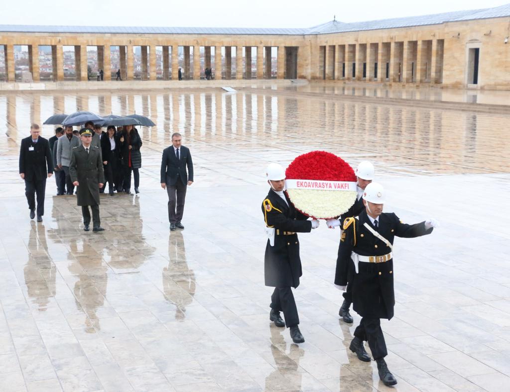 EkoAvrasya’dan Anıtkabir’i ziyaret