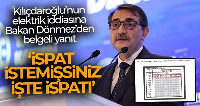 Enerji ve Tabii Kaynaklar Bakanlığı'ndan CHP lideri Kılıçdaroğlu'nun ev ziyaretine ilişkin açıklama