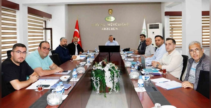 Erzincan AT ve TİGH Projesi Değerlendirildi: DSİ 8. Bölge Müdürü Başkanlık Etti