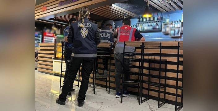 Erzincan'da geniş çaplı huzur uygulaması: 71 polis 13 yeri denetledi