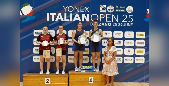 Erzincanlı Badmintoncular İtalya'dan 2 Gümüş Madalya ile Döndü: Olimpiyat Puanları Kazanıldı